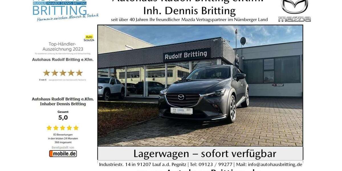 Mazda CX-3 71.000 km 17.890 &euro; Lauf an der Pegnitz 91207