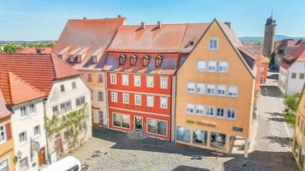 Schmuckstück in bester Lage: Die ehm. Stadtapotheke Gerolzhofen