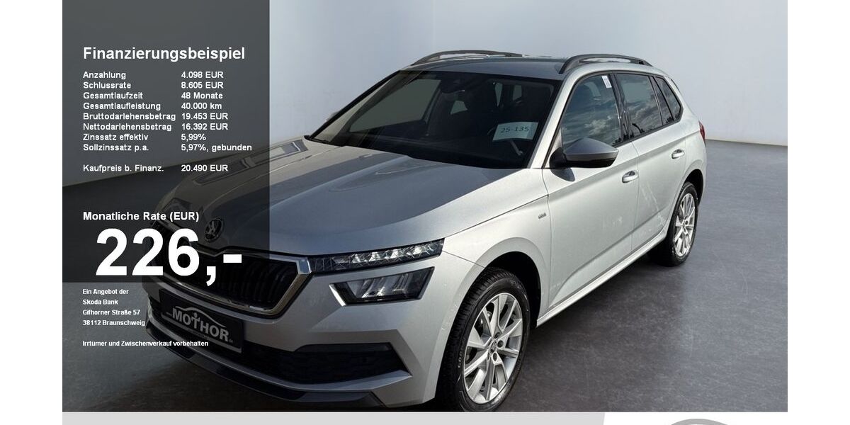 Skoda Kamiq 25.332 km 19.968 &euro; Brandenburg 14770