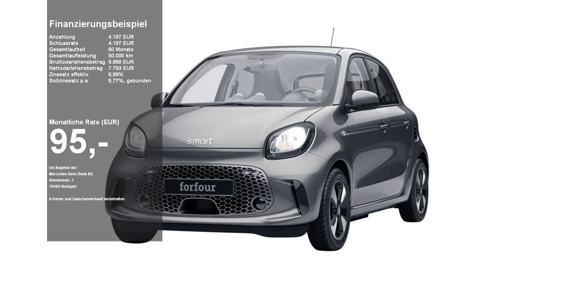 Smart ForFour 32.225 km 11.990 &euro; Lübeck 23556