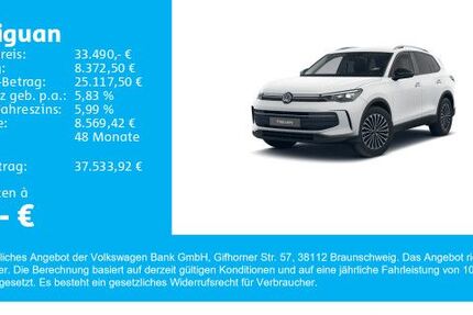 VW Tiguan 16.500 km 33.490 &euro; Gersthofen 86368