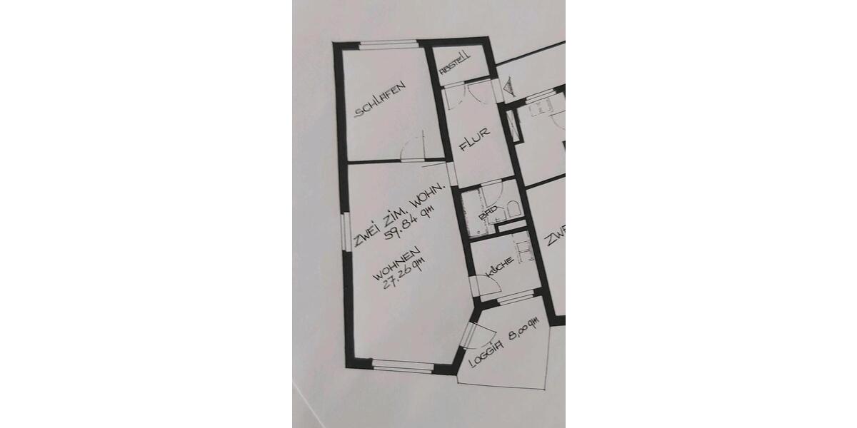 Etagenwohnung Ratzeburg - 2 Zimmer, 58 m&sup2;, 129.000&euro; | Angebot:24655130