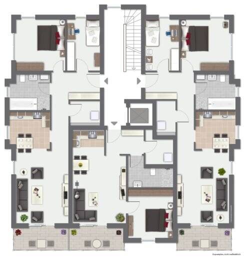 Etagenwohnung Wismar Wismar-Nord - 3 Zimmer, 81 m&sup2;, 319.000&euro; | Angebot:25726246