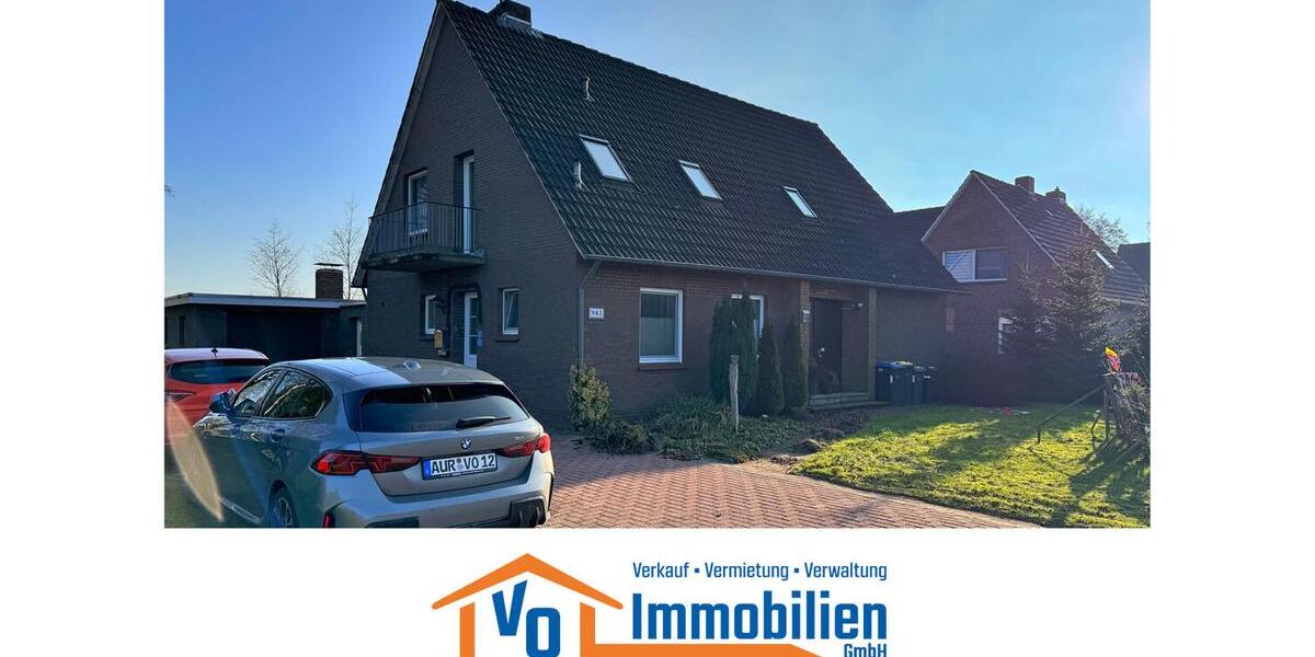 Dachgeschoßwohnung Großefehn - 3 Zimmer, 70 m&sup2;, 450&euro; | Angebot:25444354