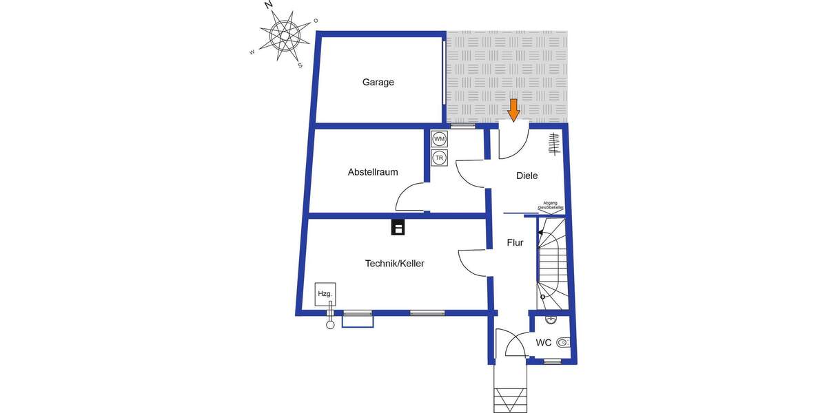 Willkommen im Familienglück - Reihenhaus mit Garten mitten in Darmsheim 5 zimmer