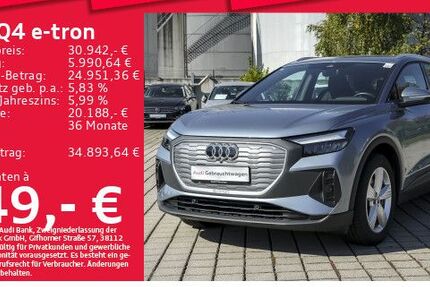 Audi Q4 e-tron 26.407 km 30.942 &euro; München 80935