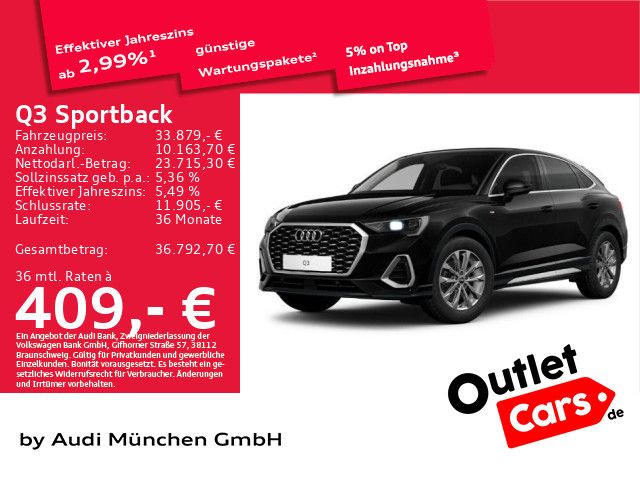 Audi Q3 33.624 km 33.879 &euro; München 80935
