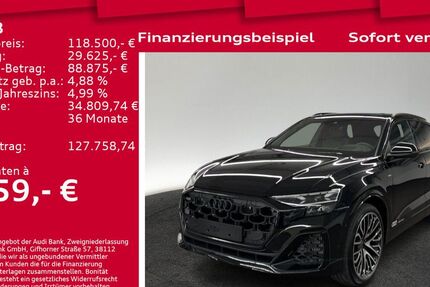 Audi Q8 6.001 km 118.500 &euro; Berlin 12489