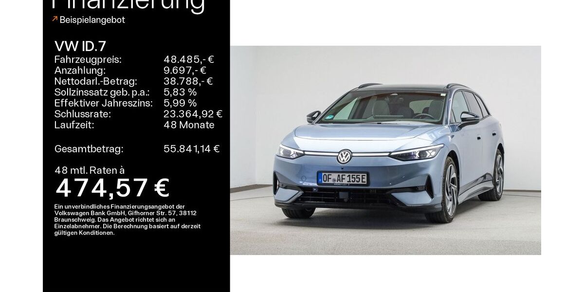 VW ID.7 26.000 km 48.485 &euro; Mühlheim 63165