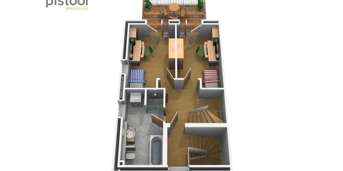 Erstbezug im Zukunftshaus | Ökologisch, effizient, einzigartig - mit Einbauküche! zimmer