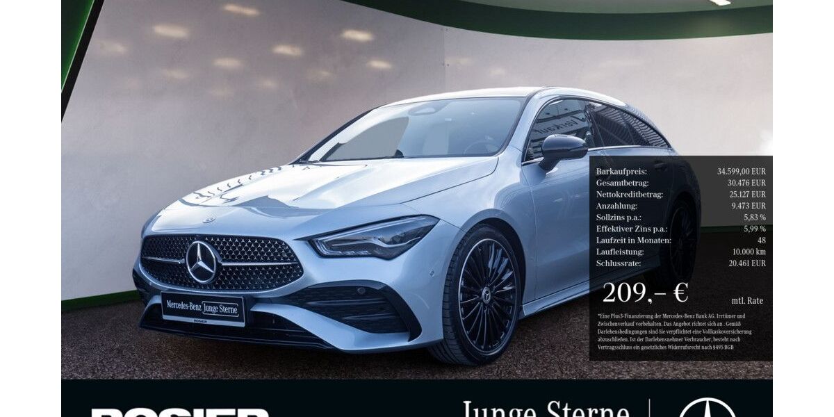 Mercedes-Benz CLA 200 Shooting Brake 9.987 km 34.599 &euro; Goslar 38644