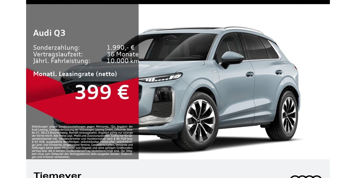 Audi Q3 1.500 km 45.990 &euro; Plettenberg 58840