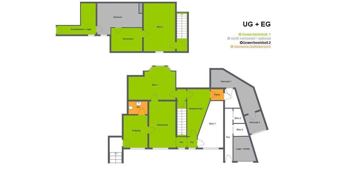 Gewerbeobjekt Ingolstadt Hundszell - 5 Zimmer, 115 m&sup2;, 1.381&euro; | Angebot:25563214