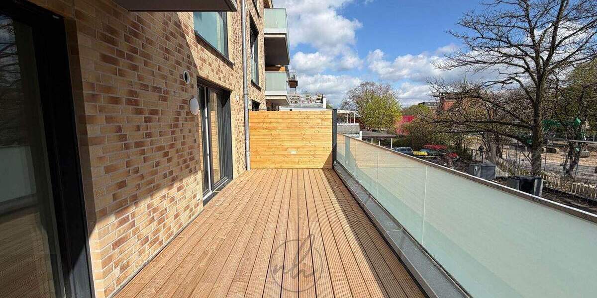 Terrassenwohnung Hamburg Wandsbek - 2 Zimmer, 69 m&sup2;, 1.500&euro; | Angebot:26451211