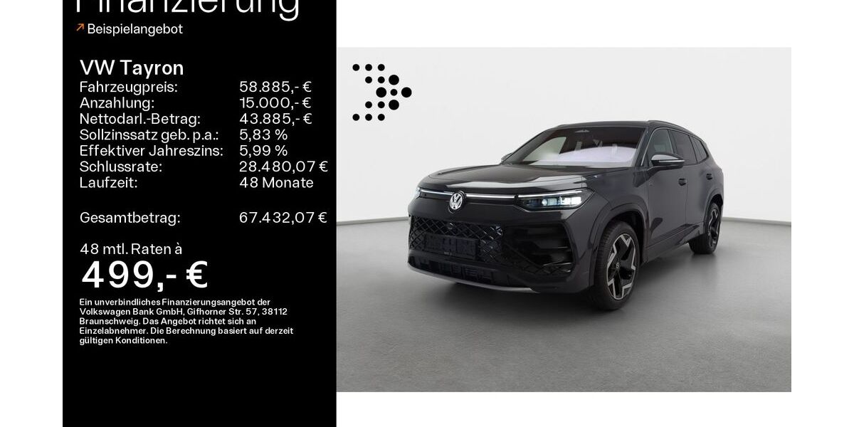 VW Tayron 2.900 km 58.885 &euro; Büdingen 63654