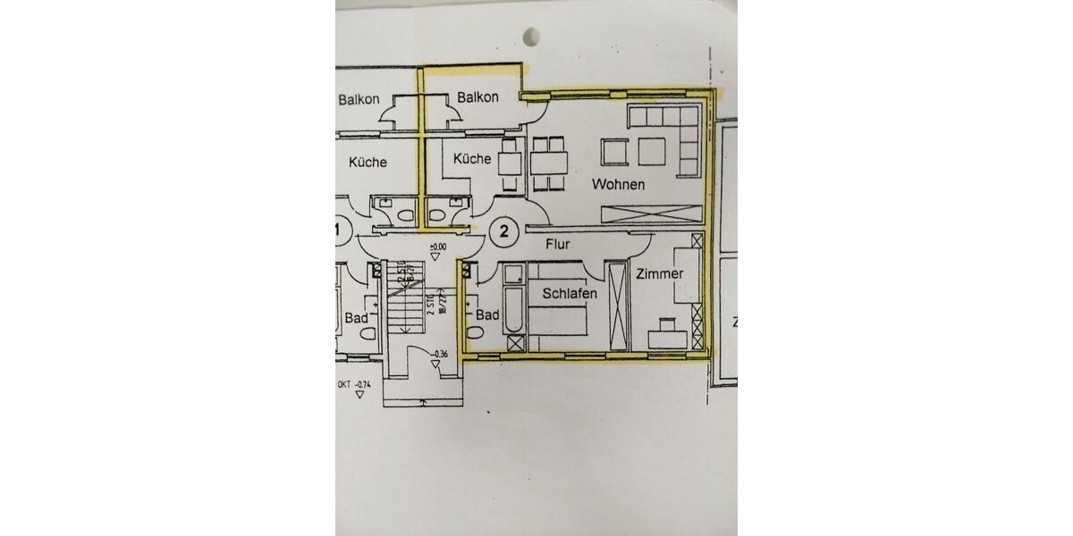 Hochparterre Braunschweig Südstadt- Rautheim- Mascherode - 3 Zimmer, 75 m&sup2;, 660&euro; | Angebot:26409838