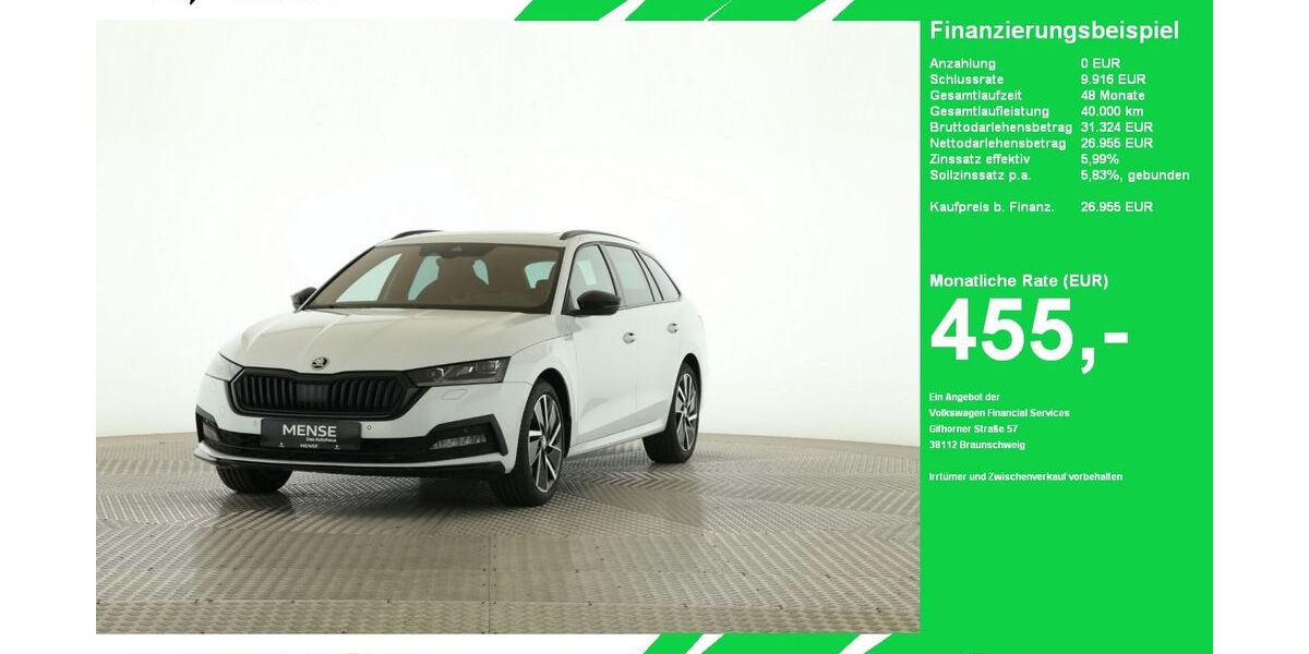 Skoda Octavia 47.180 km 26.955 &euro; Oelde (Stromberg) 59302