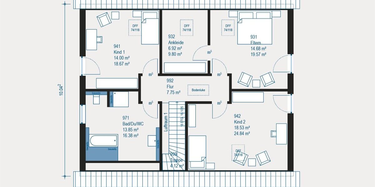 Unser Generationshaus bietet Ihnen ein Zuhause, das höchsten Ansprüchen genügt. GEN 3 - Einfamilienhaus Bochum Ost | Angebot:27346308
