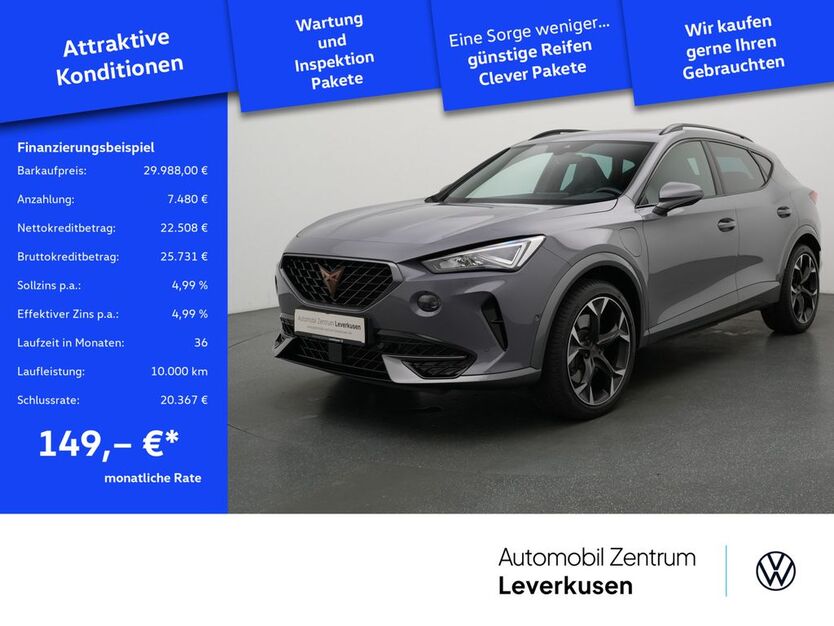 Cupra Formentor 39.823 km 29.988 € Leverkusen 51379