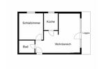Etagenwohnung Bad Neuenahr-Ahrweiler Ahrweiler - 2 Zimmer, 59 m&sup2;, 750&euro; | Angebot:24856280