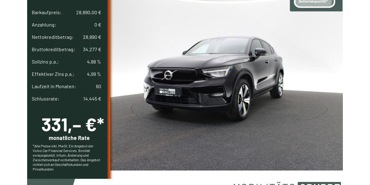 Volvo C40 59.038 km 28.890 &euro; Engelskirchen 51766