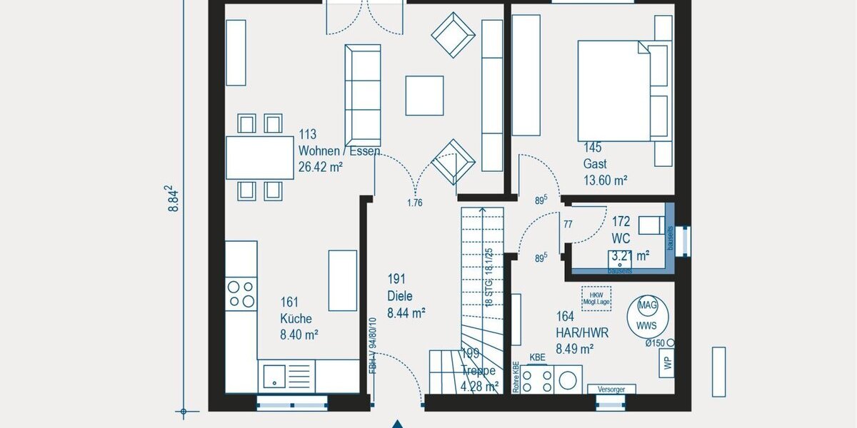 Verwirklichen Sie Ihr Traumhaus: Individuelles Einfamilienhaus in Baunach - Einfamilienhaus Baunach | Angebot:27306692