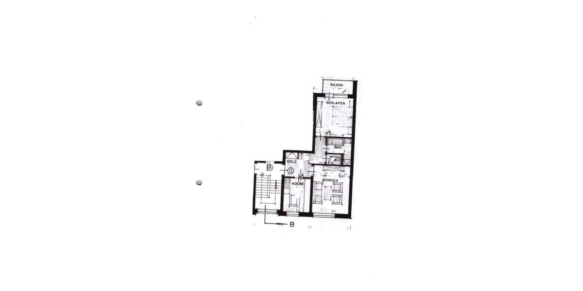 Etagenwohnung Alsdorf - 2 Zimmer, 58 m&sup2;, 375&euro; | Angebot:24973583