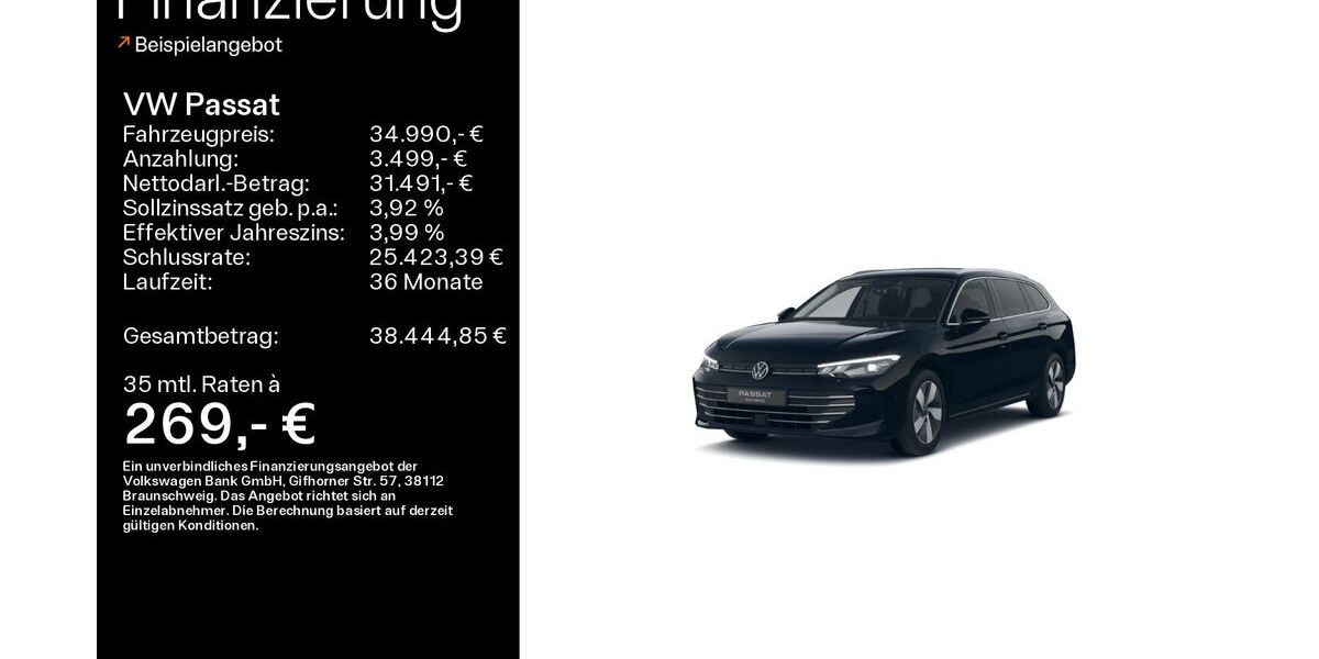 VW Passat 25.648 km 34.991 &euro; Ebern 96106