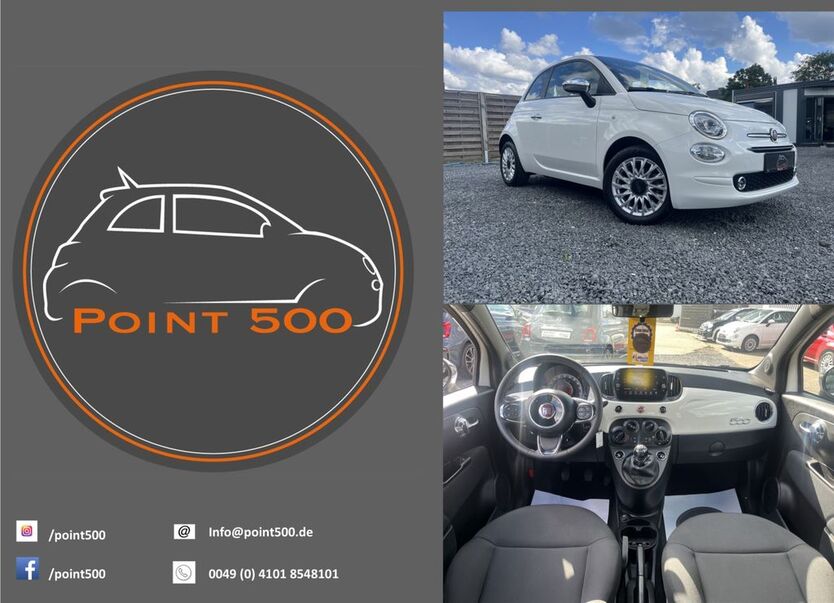 Fiat 500 32.325 km 13.980 € Rellingen 25462