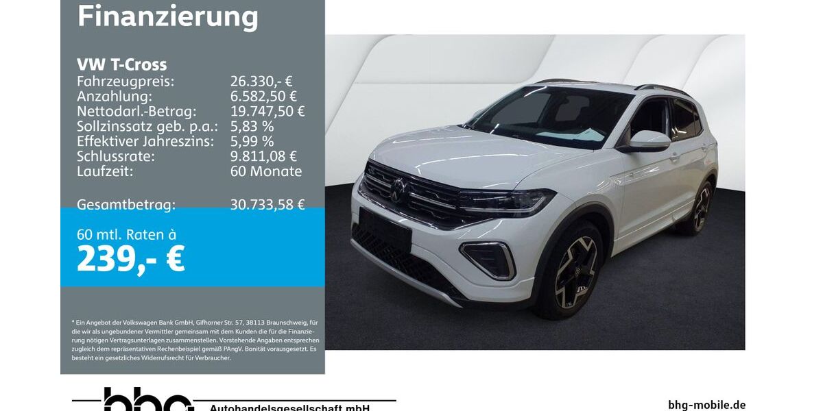 VW T-Cross 17.572 km 26.330 &euro; Kehl 77694