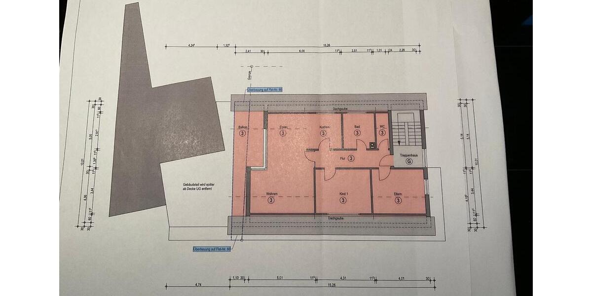 Dachgeschoßwohnung Oberteuringen - 3.5 Zimmer, 80 m&sup2;, 319.500&euro; | Angebot:27096389