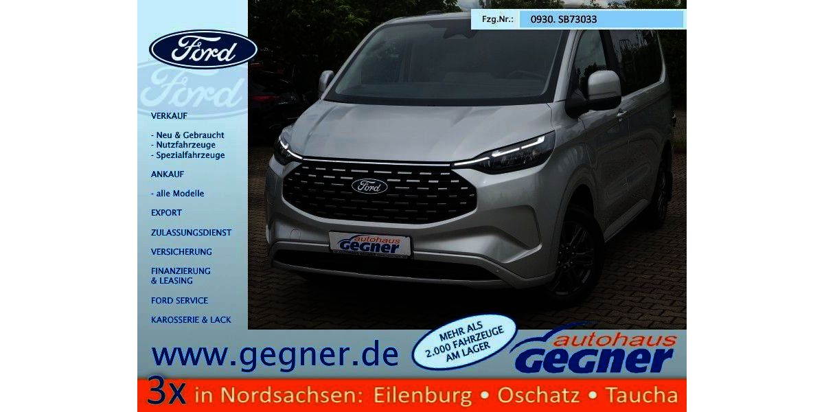 Ford Tourneo Custom 20.647 km 45.390 &euro; Eilenburg 04838