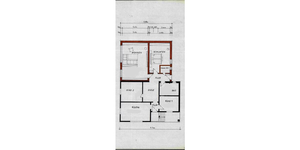 Einfamilienhaus Marienheide - 4 Zimmer, 140 m&sup2;, 1.250&euro; | Angebot:25422430