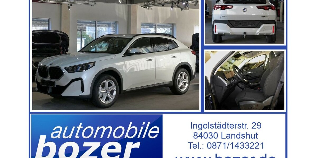 BMW X2 d U10 AHK,360° Kamera,HUD,Abstandstempomat 6.600 km 37.590 &euro; Landshut 84030