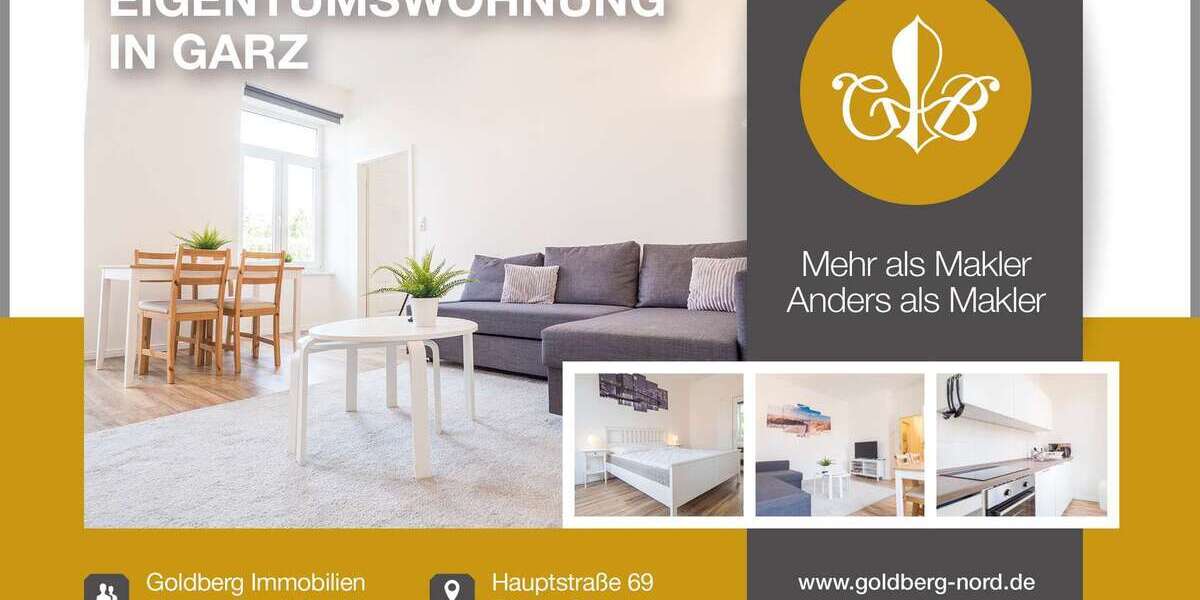 Etagenwohnung Garz/Rügen Rügen - 2 Zimmer, 46 m&sup2;, 149.000&euro; | Angebot:21669278