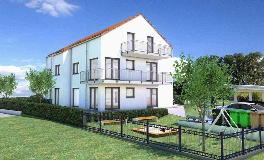 3-Zimmer-Neubauwohnung in Regensburg-Nord mit Terrasse und Gartenanteil 3 zimmer