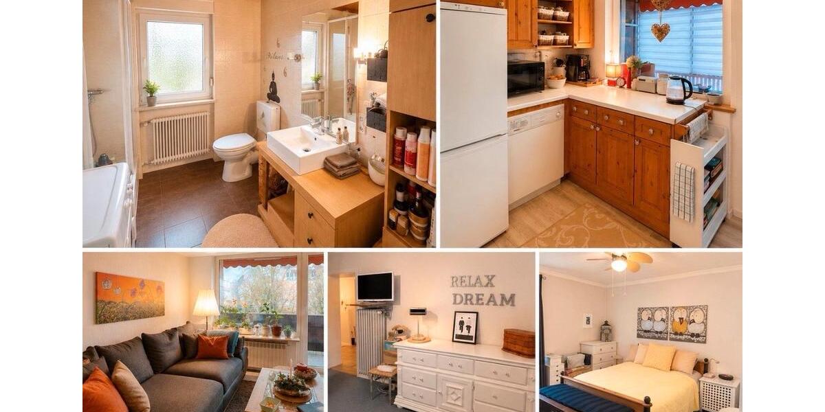 Etagenwohnung Schweinfurt Gartenstadt - 3 Zimmer, 71 m&sup2;, 179.000&euro; | Angebot:26876943