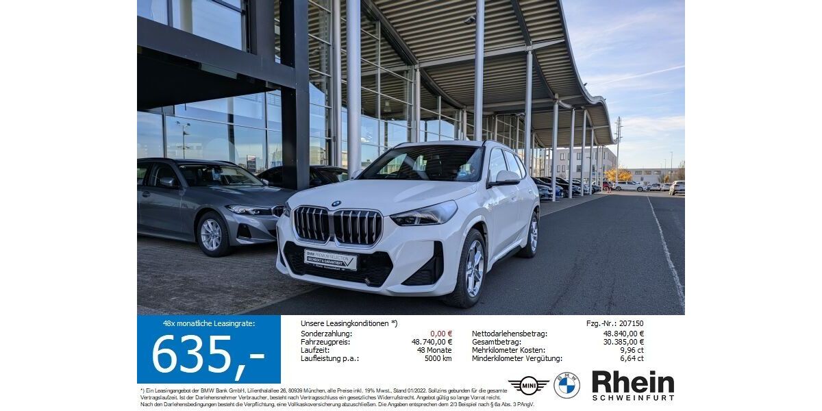 BMW X1 26.510 km 47.890 € Schweinfurt 97424