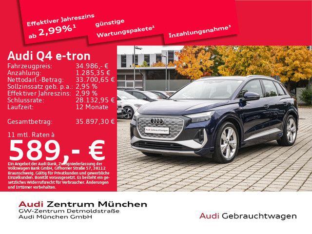 Audi Q4 e-tron 34.438 km 31.948 &euro; München 80935