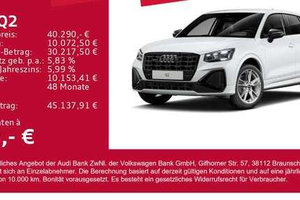 Audi Q2 6.900 km 40.290 &euro; Gersthofen 86368