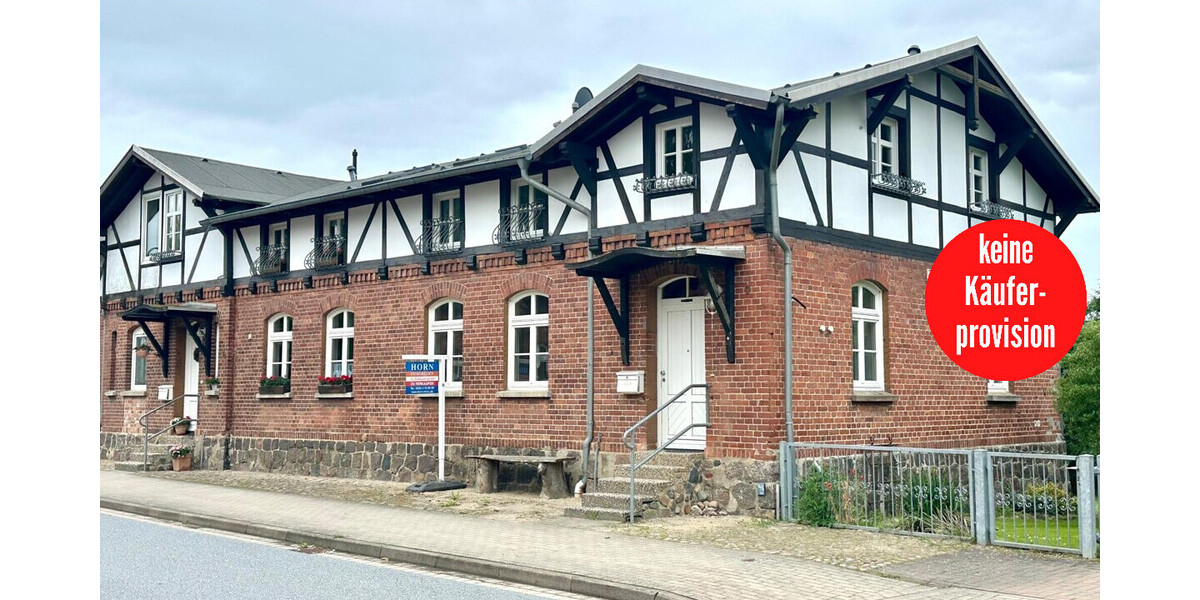HORN IMMOBILIEN ++ charmantes Zweifamilienhaus in Klein Helle, nur 15 min bis Neubrandenburg - Zweifamilienhaus Klein Helle Klein Helle | Angebot:26994293