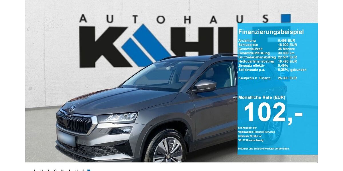 Skoda Karoq 51.797 km 25.990 &euro; Wedemark 30900