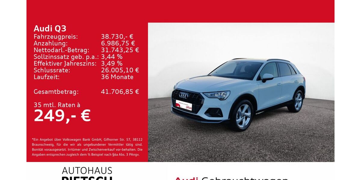 Audi Q3 9.144 km 38.260 &euro; Melle 49324