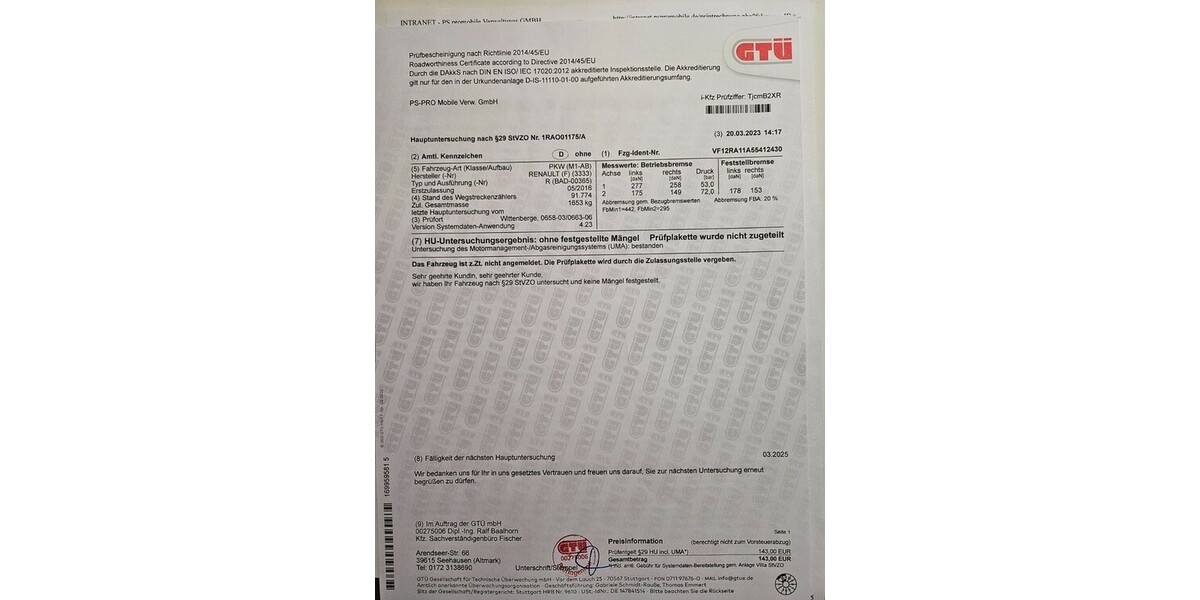 Renault Captur 95.800 km 9.000 &euro; Stendal 39576