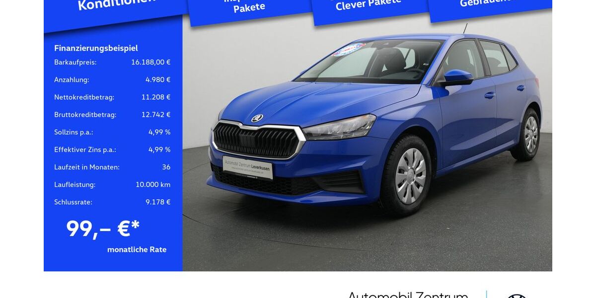 Skoda Fabia 28.742 km 15.480 &euro; Leverkusen 51379