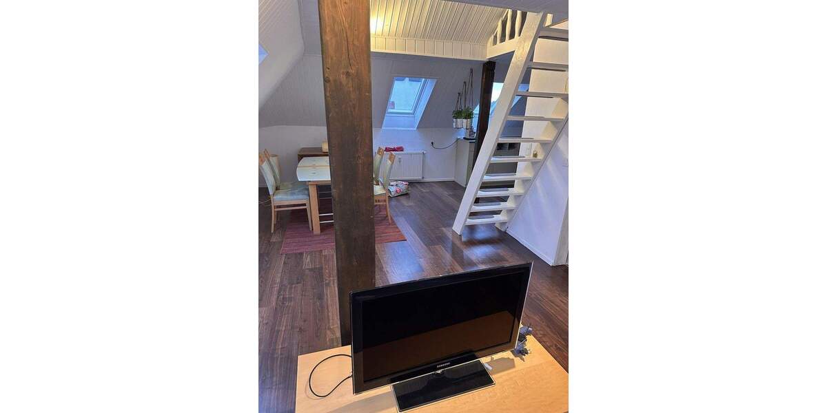 Möblierte Wohnung, gemütliches Altbau-Dachgeschoss Studio 1 zimmer