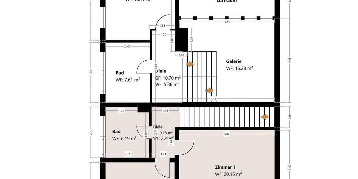 Doppelhaushälfte München Obergiesing - 8 Zimmer, 256 m&sup2;, 2.195.000&euro; | Angebot:26875331