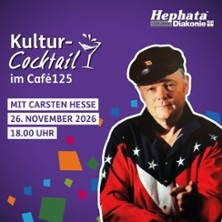 American Christmas Classics - Carsten Hesse stimmt uns auf den Advent ein 26.11.2026 Hephata Diakonie - Café125