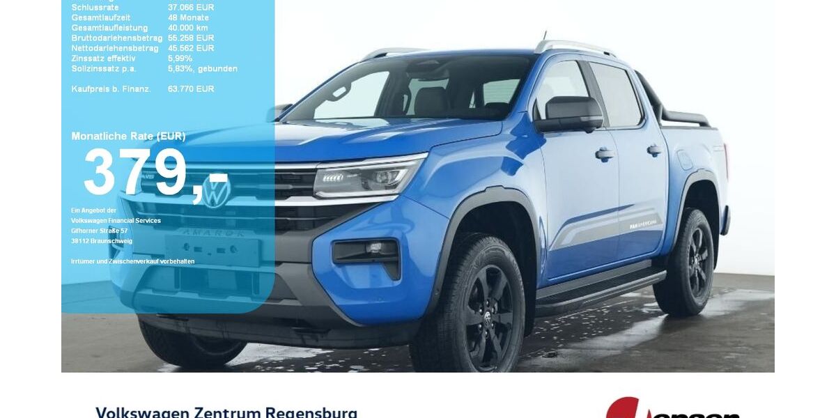 VW Amarok 29.900 km 61.970 &euro; Regensburg 93053