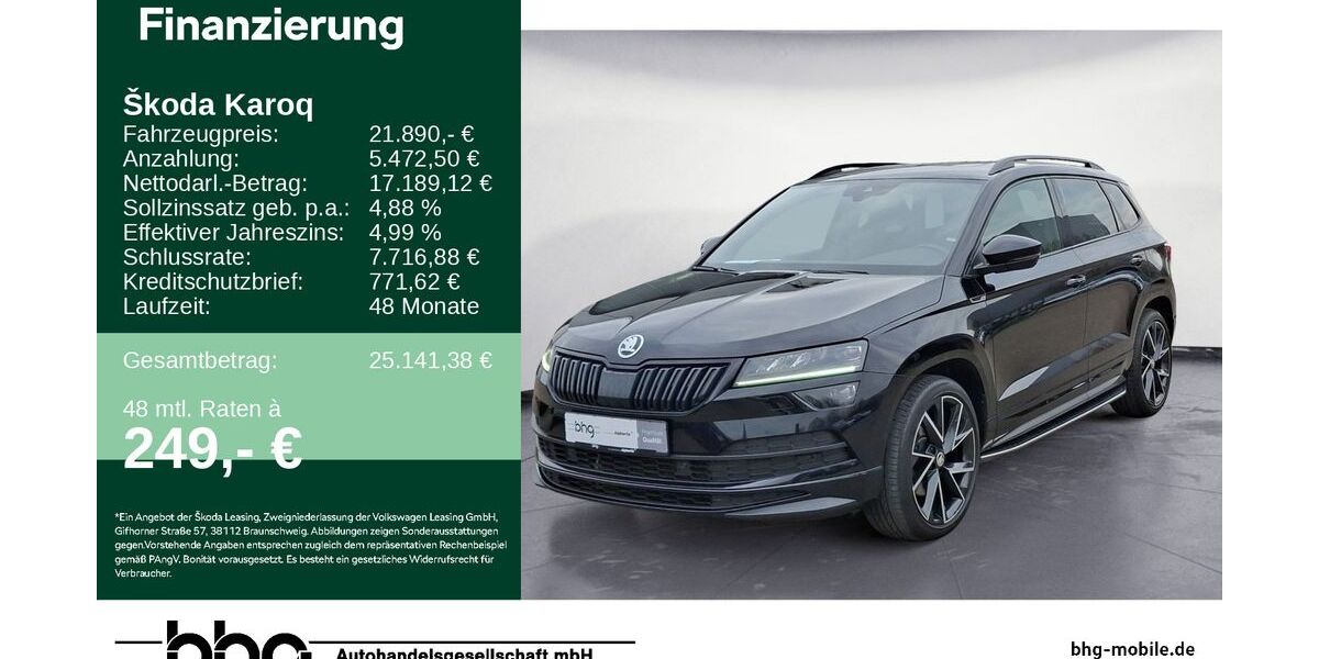 Skoda Karoq 109.485 km 21.890 &euro; Reutlingen 72770